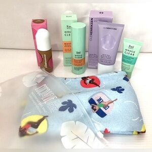 Bundle of cosmetics-benefit,Real beauty, Olehenriksen,Coco&Eve Hair Towel
